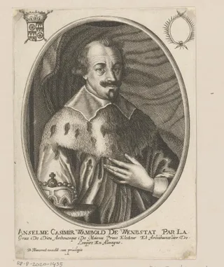 Anselme Casimir Wambold de Wenbstat par la grace de dieu Archeuesque de Maiente prince electeur (...)