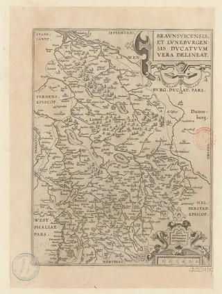 Braunsvicensis et Luneburgensis ducatuum vera delineat