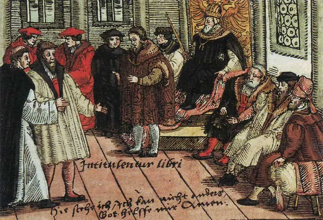 Luther auf dem Reichstag zu Worms