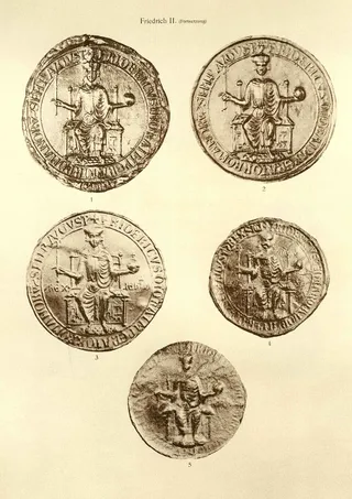 Siegel Friedrich II (Posse, Tafel 29)