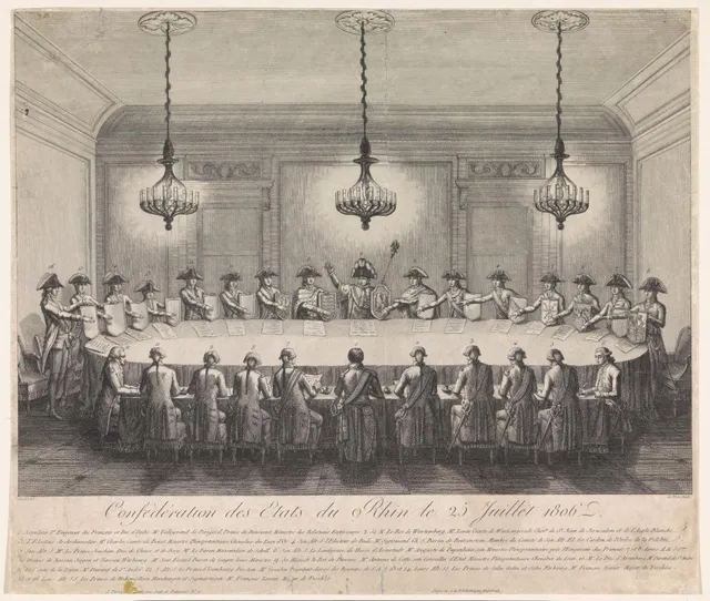 Oprichting van de Rijnbond, 1806