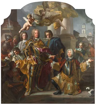 Karl VI. und Gundacker Graf Althann