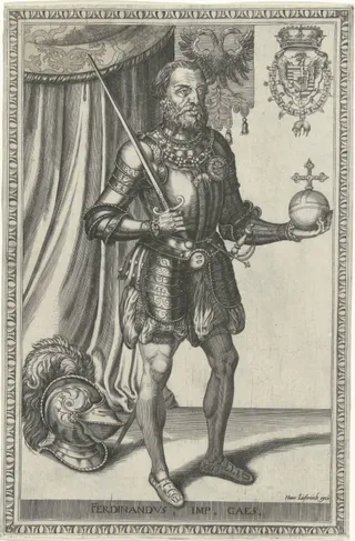 Portretten van koningen en koninginnen ten voeten uit