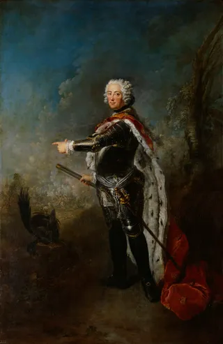 Bildnis Friedrich II. von Preußen als Kronprinz