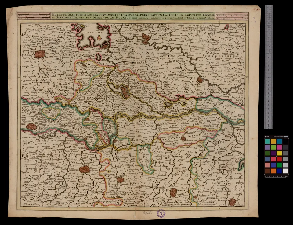 Ducatus Mantuensis, in qua sunt ducatus Guastallae …