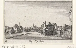 Gezicht op Neurenberg