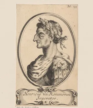 Portret van Hendrik VII, keizer van het Heilige Roomse Rijk