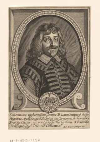 Portret van Johann Philipp von Schönborn, aartsbisschop van Mainz