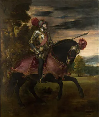 Kaiser Karl V. nach der Schlacht bei Mühlberg