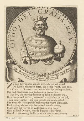 Portret van keizer Otto III