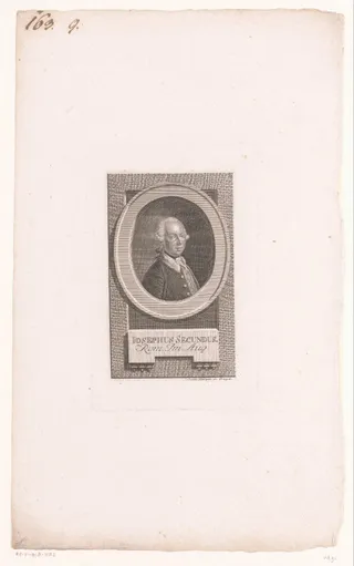Portret van keizer Jozef II