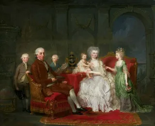 Portrait of a Princely family (family of Frederick William, Crown Prince of Prussia (1744–1797)).