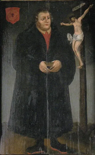 Unverbrannter Luther