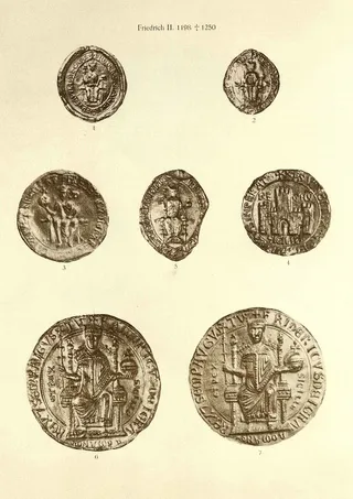 Siegel Friedrich II (Posse, Tafel 27)