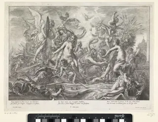 Allegorie op de Vrede van Westfalen, 1648