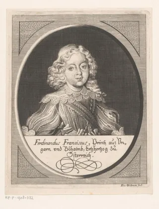 Portret van Ferdinand IV, koning van Hongarije, Bohemen en het Heilige Roomse Rijk