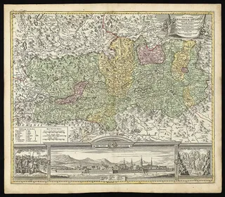 Atlas Germaniae specialis Seu Systema Tabularum Geographicarum - in quibus Imperium …