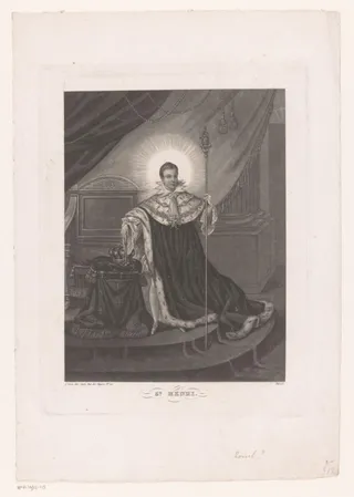 Portret van Hendrik II de Heilige