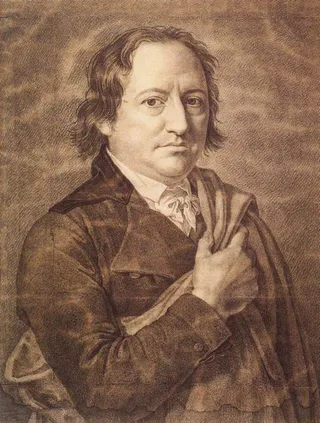 Porträt von Johann Wolfgang von Goethe