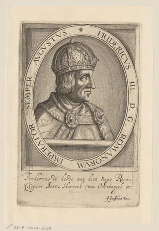 Portret van keizer Frederik III