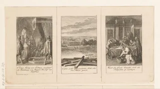 Drie voorstellingen uit de oudere en middelste geschiedenis