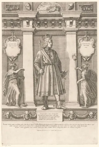 Portret van Wladislaus van Bohemen