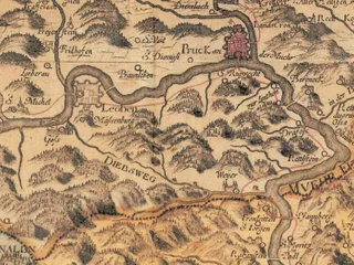 Diebsweg Steiermark Vischer 1678