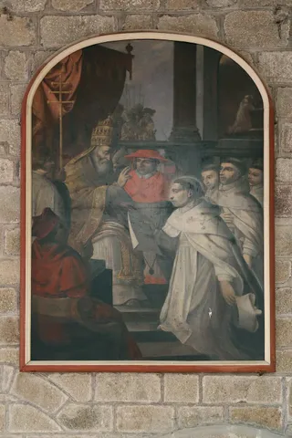 Mortain - Collégiale Saint-Évroult - Le Pape Honorius II