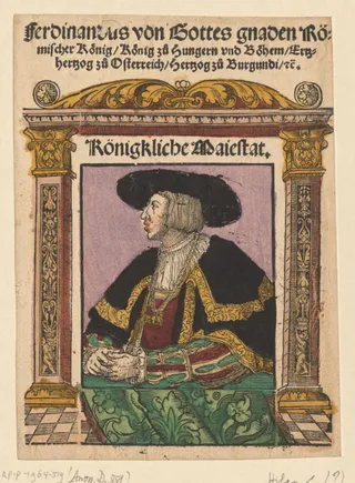 Portret van keizer Ferdinand I