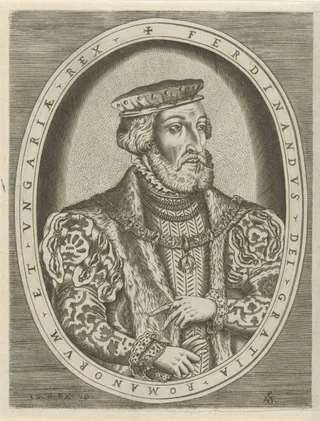 Portret van keizer Ferdinand I