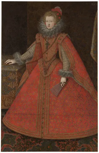 La infanta María de Austria, futura reina de Hungría, de Rodrigo de Villandrando (Museo del Prado)