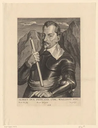 Portret van Albrecht von Wallenstein
