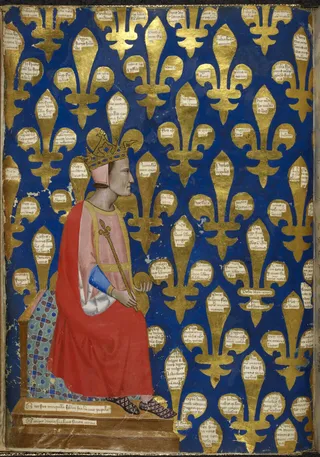 Robert von Anjou, König von Neapel, in einem Schreiben der Stadt Prato