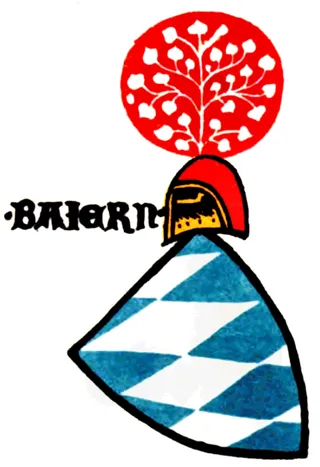 Wappen Baierns (Zürcher Wappenrolle)