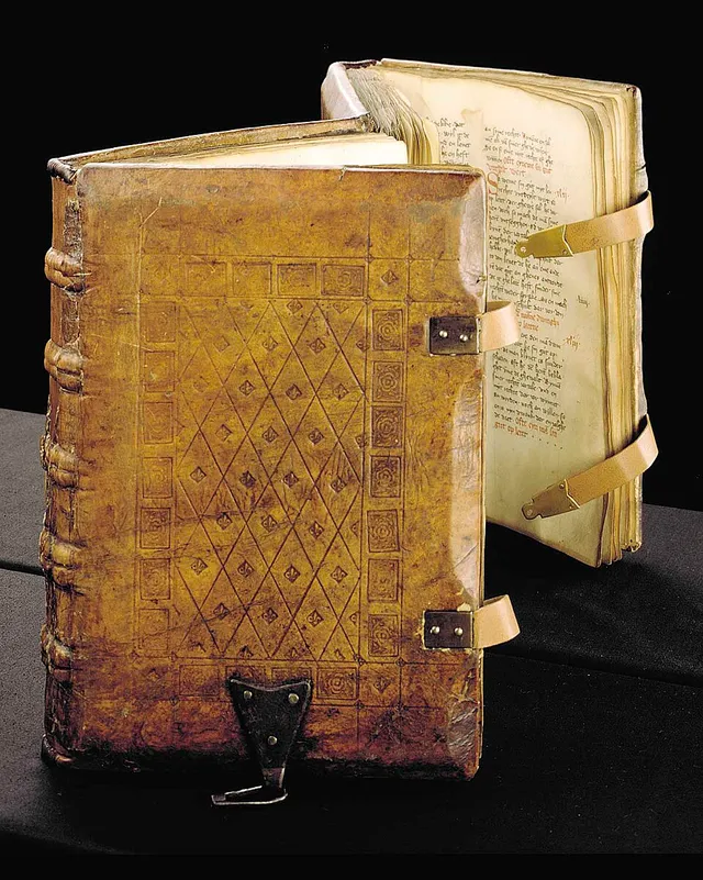 Sachsenspiegel-Handschrift von 1385 (Stadtbibliothek Duisburg)