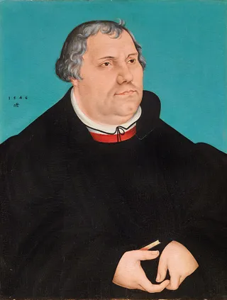 Porträt von Martin Luther