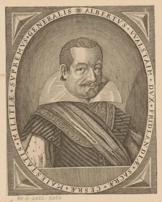 Portret van Albrecht von Wallenstein