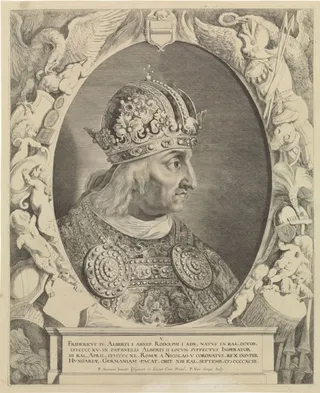 Portret van keizer Frederik III als Rooms-Duits koning Frederik IV