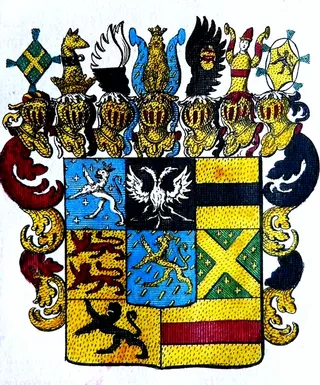 Wappen der Fürsten zu Nassau, ältere (Walramsche) Linie