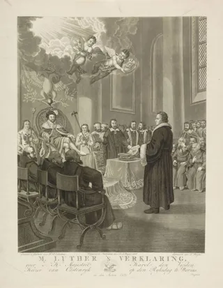 Luther op de Rijksdag te Worms, 1521