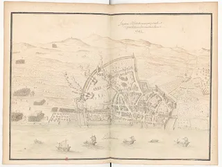 La prise d'Huberlingen par petard par le baron Doisonville en janvier 1643