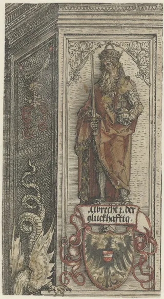 Albrecht de Gelukkige (Albrecht III de Kloekmoedige, hertog van Saksen?)