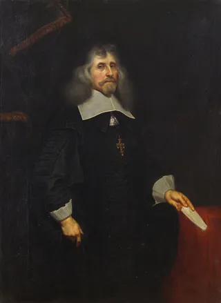 Johann Philipp Schönborn (1605-1673), Kurfürst von Mainz, Kniestück