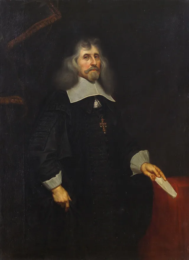 Johann Philipp Schönborn (1605-1673), Kurfürst von Mainz, Kniestück
