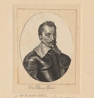 Portret van Albrecht von Wallenstein