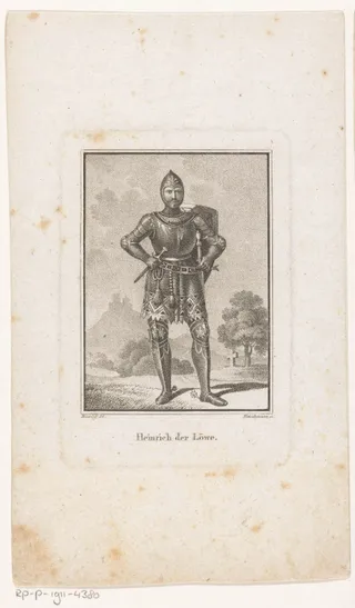 Portret van Hendrik de Leeuw