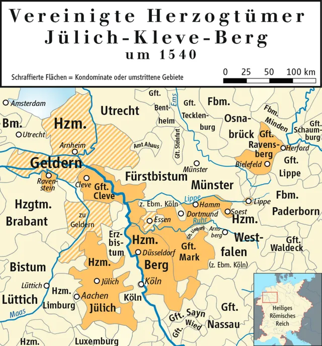 Vereinigte Herzogtümer Jülich-Kleve-Berg