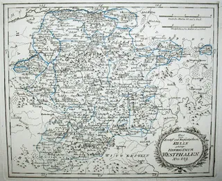 Das zum Erzstift und Kurfürstentum Köln gehörige Herzogtum Westfalen (Reilly Nr. 229)