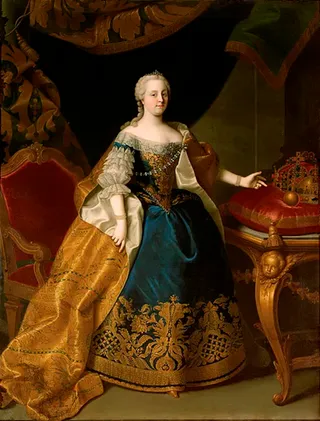 Portrait of Maria Theresa of Austria (1717-1780)