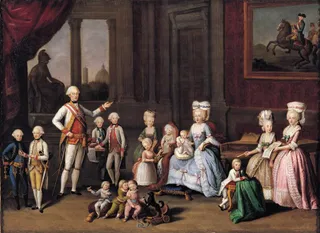 Family of Leopoldo Ie of Tuscany and Maria Luisa of Spain